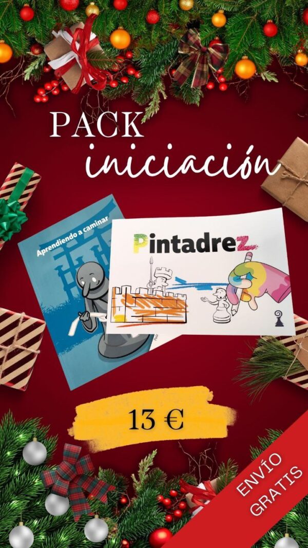 Pack Iniciación: Pintadrez + Cuaderno Peón